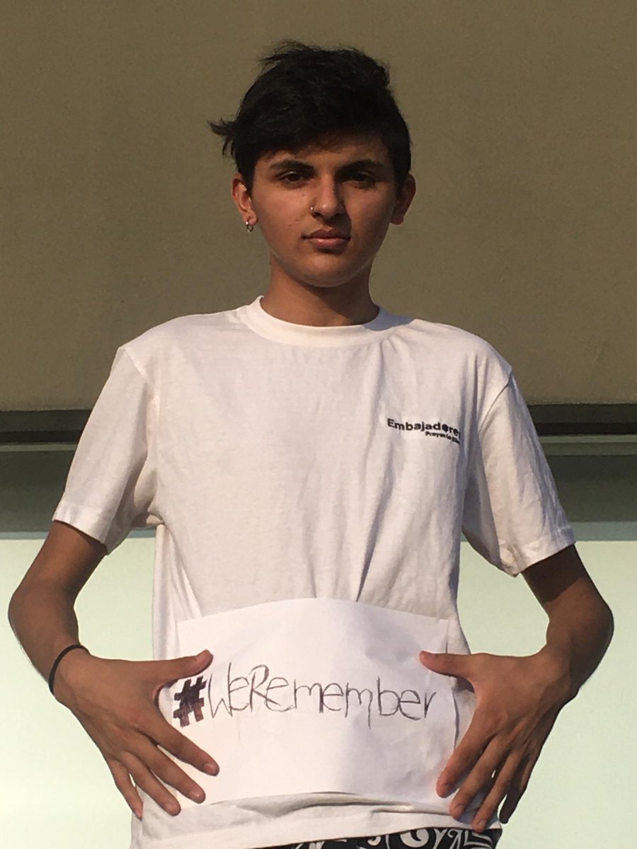 Alexander Rissotto, embajador de Proyecto Shoá recibió la actividad en 2014 y desde entonces continúa honrando la memoria. #WeRemember 
<a href="/CCIUruguay/">CCIUruguay</a>
<a href="/WorldJewishCong/">World Jewish Congress</a>