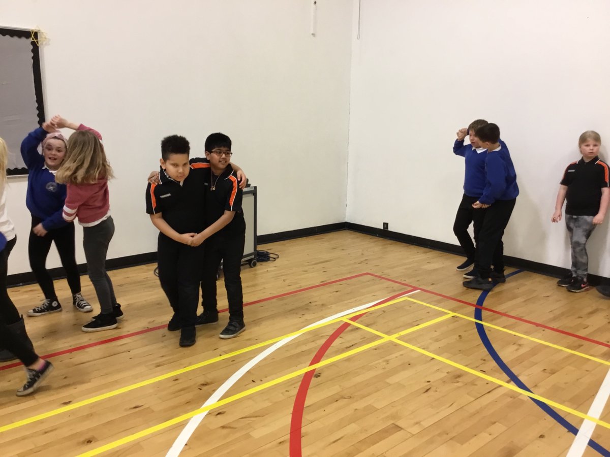 BpsPitcher's tweet photo. P5 and 6 working together to celebrate Burns night with some dancing. https://t.co/woqCTdAZr6