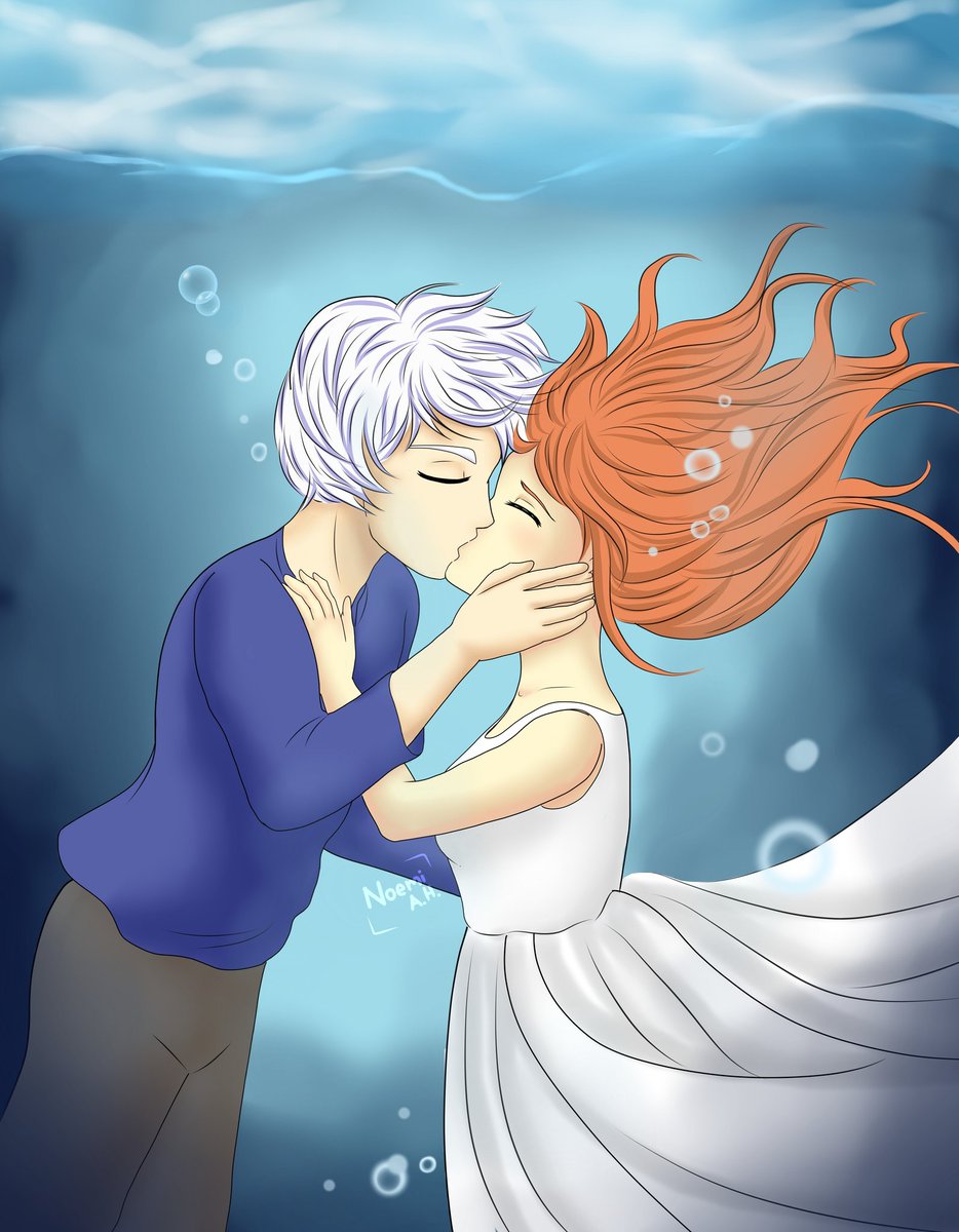 draws_noemi's tweet photo. Hice este dibujo para un reto, pero la verdad no me gusto mucho, dibujar besos es mas difícil de lo que pensaba 😩 https://t.co/k6hfprRgaW