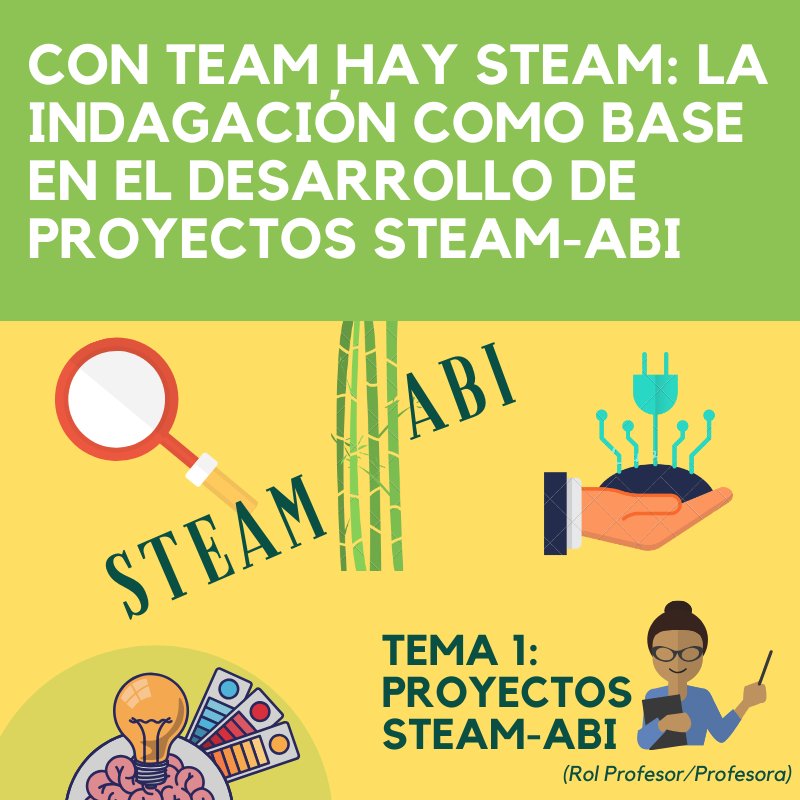 Mañana empezamos #SteamABI_CRIF