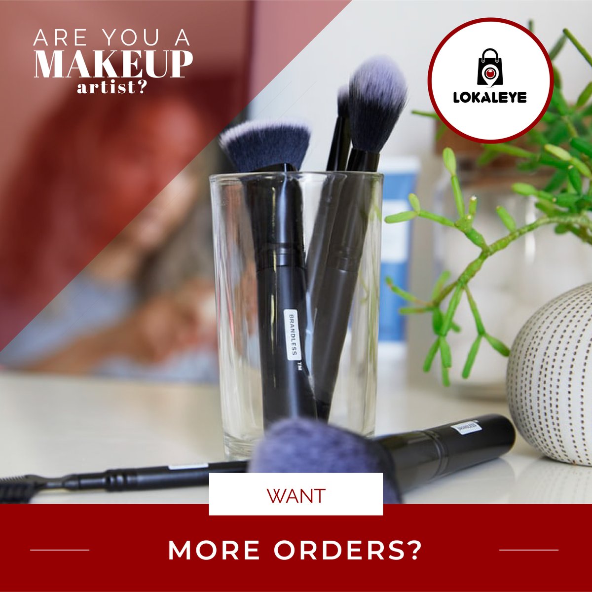 lokaleyeapp's tweet photo. Are you a Makeup Artist?
Want more orders and wanted to grow your visibility? Download Lokaleye link is in the description.

#lokaleye #thinkglobalshoplocal #homebasedbusiness #customers #shoppingaddict #makeup #artist #weddingorders #bridalmakeup #fashionmakeup #makeover https://t.co/DwZ8DONA8O