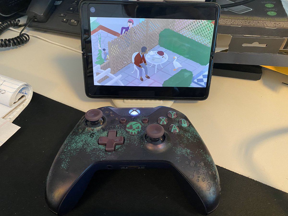 Melinda_DS's tweet image. #ConsoleStreaming fonctionne en 4G. Et plutôt pas trop mal pour une bêta, même si ça freeze de temps en temps. Alors ok, j’ai testé ça sur le meilleur jeu con de la terre, #UntitledGooseGame 😁 J’avoue, pas le plus exigeant visuellement... #Xbox