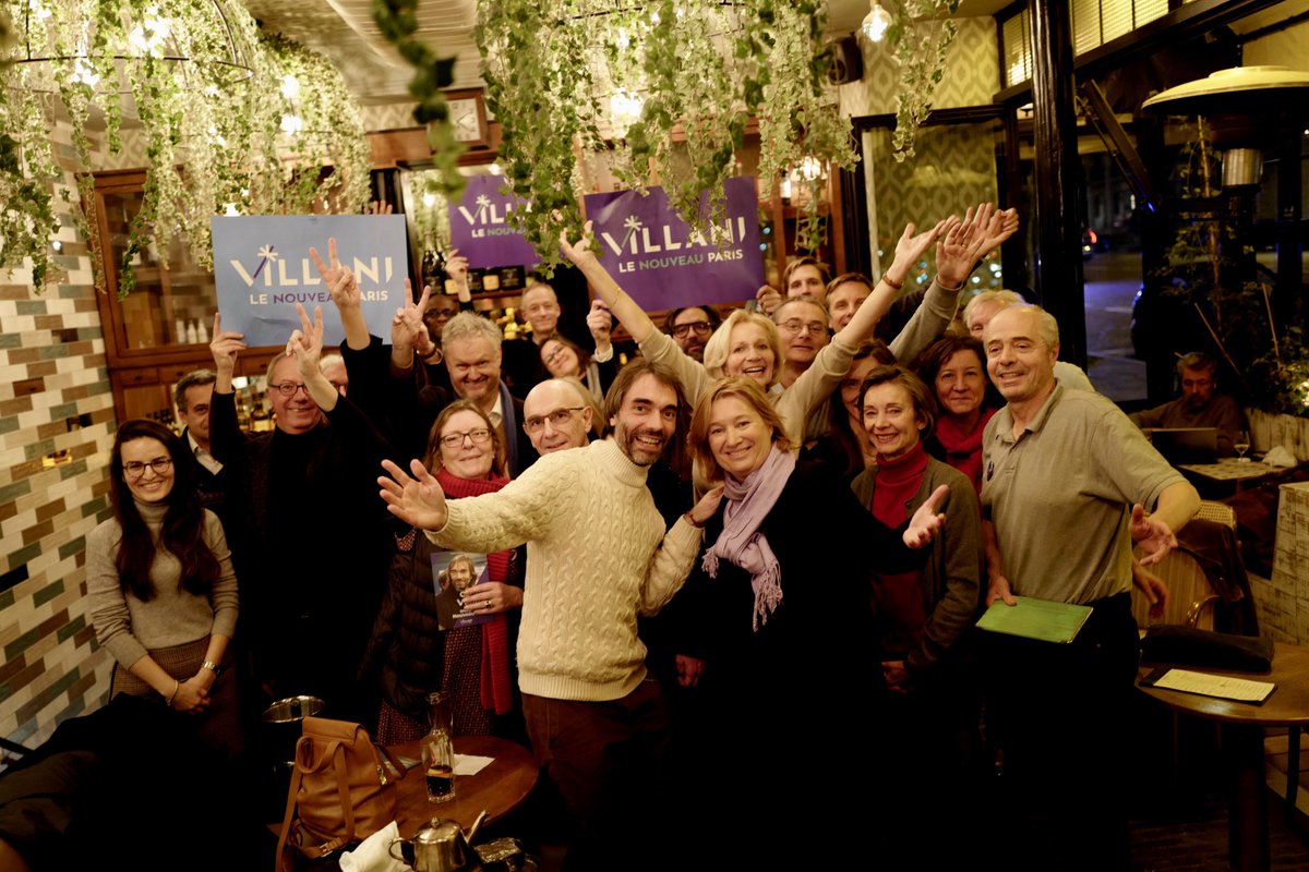 Super ambiance ce week-end pour des échanges à bâtons rompus avec <a href="/VillaniCedric/">Cédric Villani</a> et <a href="/ibordry/">Isabelle Bordry</a> notre cheffe de file pour #Paris8
#propreté #incivilités #GrandParis #mobilitésdouces #logement #Airbnb  #commerces #culture #éducation #tourisme 
#NouveauParis #Municipales2020