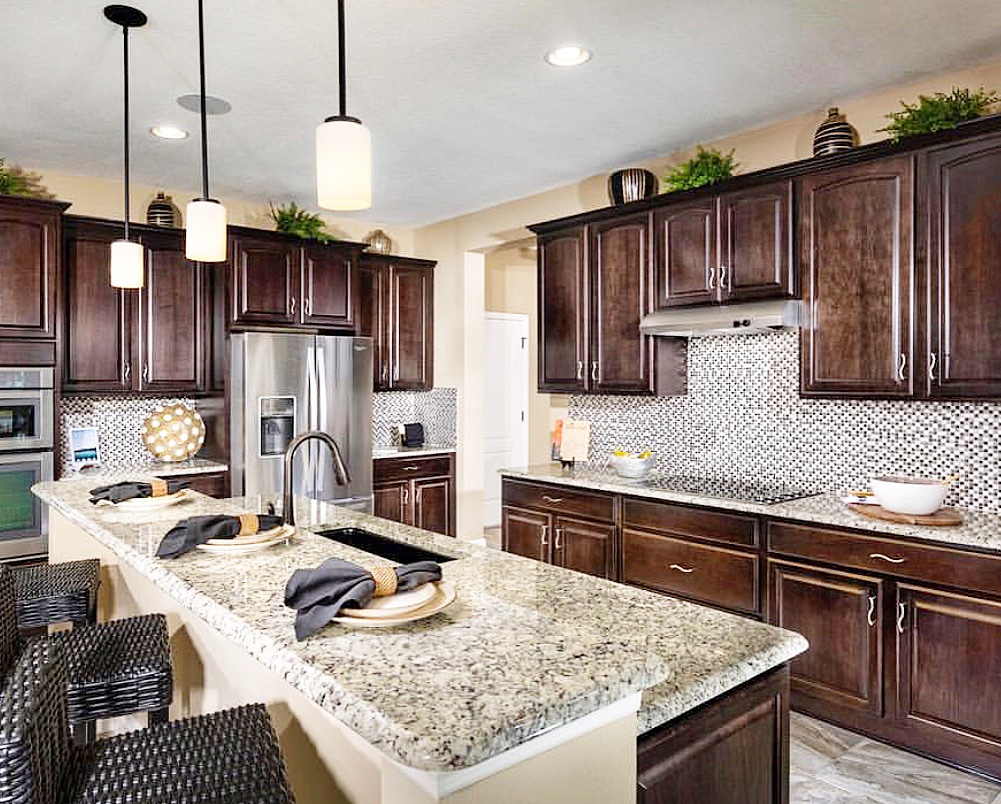AmCountertop's tweet photo. Obsessed with this kitchen from our friends over at KB homes— &amp; that granite is 👌🏻#americancountertop #tampa #newhomes #tampabay #retweet #granite #kitchen #tampahomes #homeremodel #tweet #countrrtops https://t.co/P2eGJ1K85h