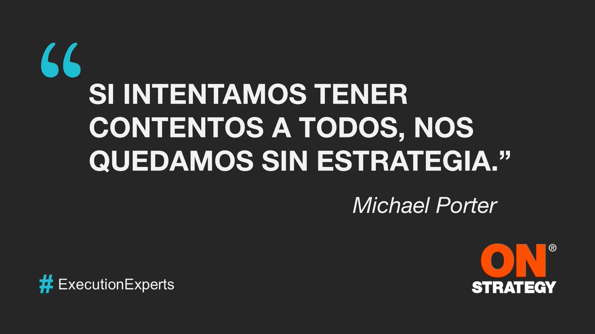 on_strategy's tweet image. #ExecutionExperts #FrasesON
