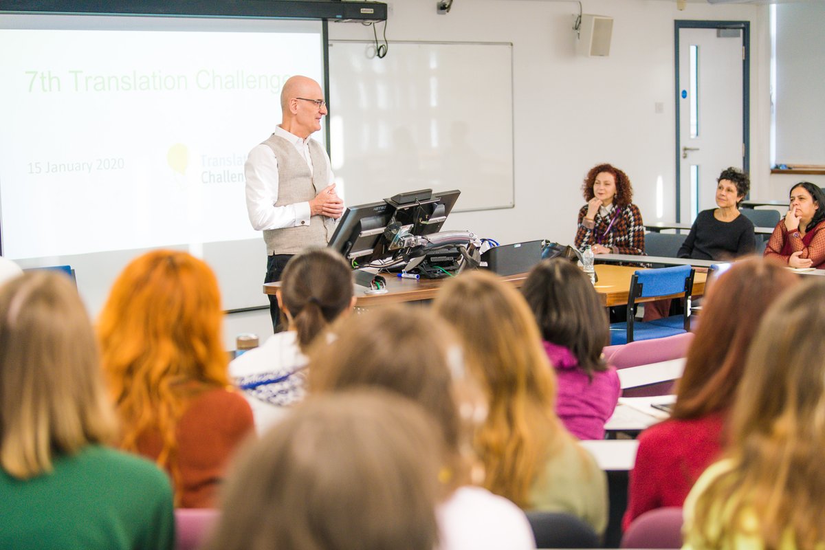 lovetranslation's tweet photo. Translation Challenge 2020 -the 7th instalment of the competition- has been launched at the University of Essex on 15 January 2020. Each team will work on a live technical text from a TTC wetranslate global client, and the challenge is now on!
Stay tuned 4 updates, like &amp; share! https://t.co/DEFgUGAVYa