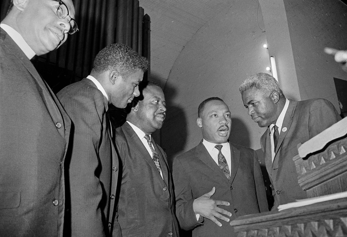 MLB's tweet photo. Today we join the country in remembering the life, legacy, and dream of Dr. Martin Luther King Jr. #MLKDay https://t.co/512Rvc45PA