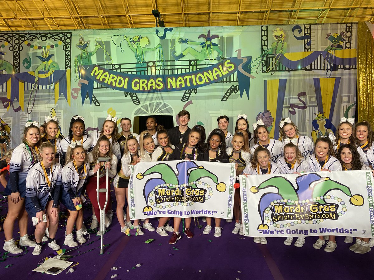 wca_allstars's tweet photo. CONGRATULATIONS to @CheerForceAR  FALCONS on your PAID bid to WORLDS! 

We can’t wait to see you in DISNEY 💙💛 https://t.co/VrKKHXkAjh