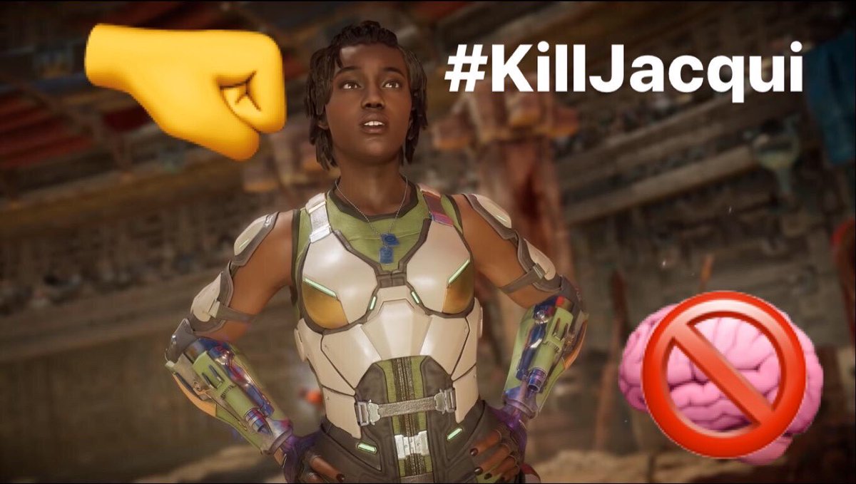 msxexehq's tweet photo. @Azeez_jowder Safe dash punch with a KB?
Spread it. #KillJacqui #NerfJacquiToTheGround #MakeHerUnviable #ShaoKahnShouldBeBeatingHerInTheMU 👊 https://t.co/iUURl4Bsgw