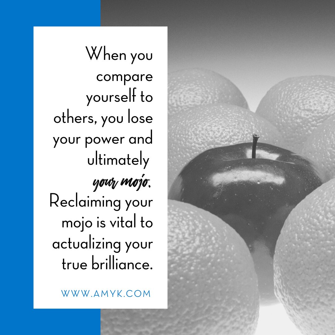 AmyKHutchens's tweet photo. Ever strayed to someone else's path or simply stepped off your own? When you compare yourself to others, you lose your power and ultimately your mojo. Reclaiming your mojo is vital to actualizing your true brilliance.  #motivation #mindset #mojo #profitableconversations #AmyK https://t.co/Td56oydyaR