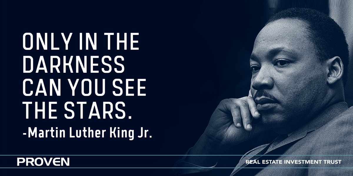 ProvenProp's tweet photo. Today, we honour the life, legacy and teachings of Dr. Martin Luther King Jr. He was a pivotal advocate for change and freedom that helped shape the progressive world we live in today. 
.
.
.
.
#PROVENREIT #PROVENLifestyle #PROVENWealth #MLKDay https://t.co/RveFjmYGb4