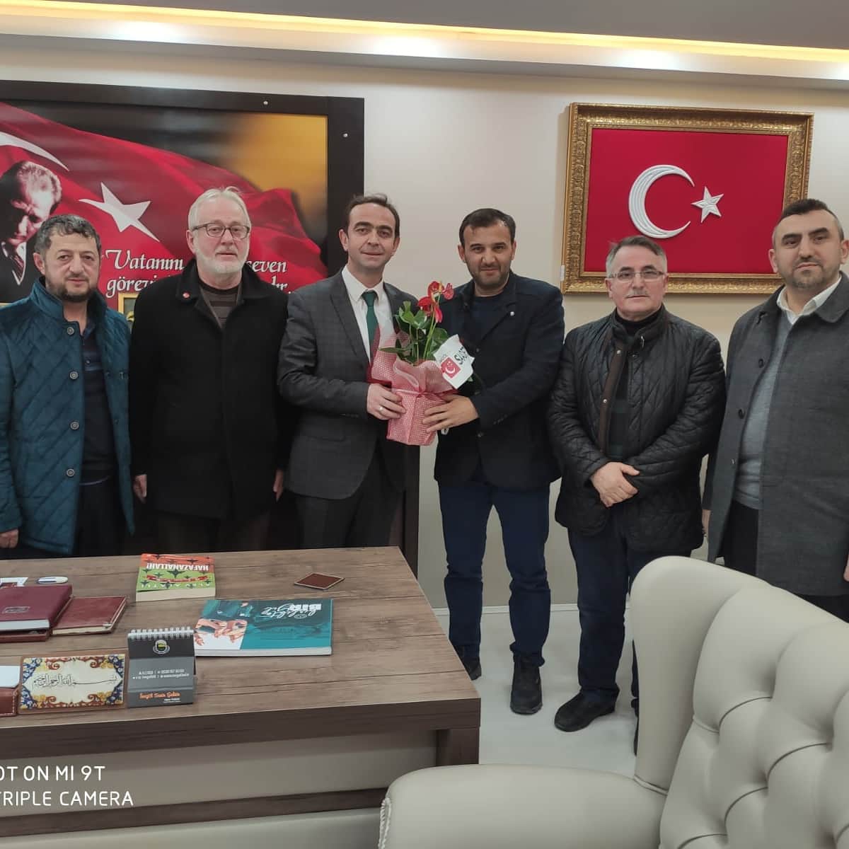 inegolsaadet's tweet photo. Yeni İnegöl İlçe Milli Eğitim Müdürümüz Ali DOĞRU beyi makamında ziyaret ettik.
Yeni görevinin şahsına, Milli Eğitim Camiasına ve geleceğimizin teminatı gençlerimize hayırlı olmasını Cenab-ı Allah'tan niyaz ederiz.
#saadetpartisi #inegol #ilcemilliegitim #hayirliolsun https://t.co/WeZMvoFpGS