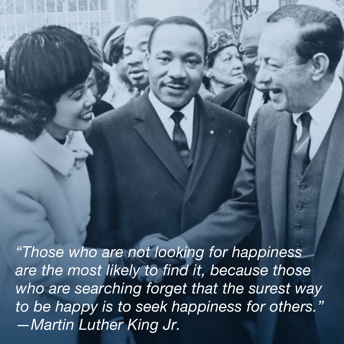 Celebrating the life of Dr. Martin Luther King Jr. today. #MLKDay