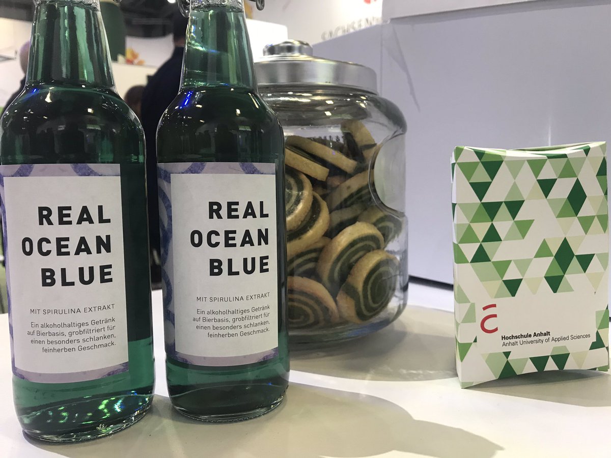 kat_netzwerk's tweet photo. Wir hoffen, das innovative "Real Ocean Blue" von der @HSAnhalt findet bald seine #Brauerei. Zum Kosten hier auf der #IGW2020, zum Nachlesen auf der Website des #katnetzerk: https://t.co/YQT1FvP3Wz https://t.co/QgHaaoa69p