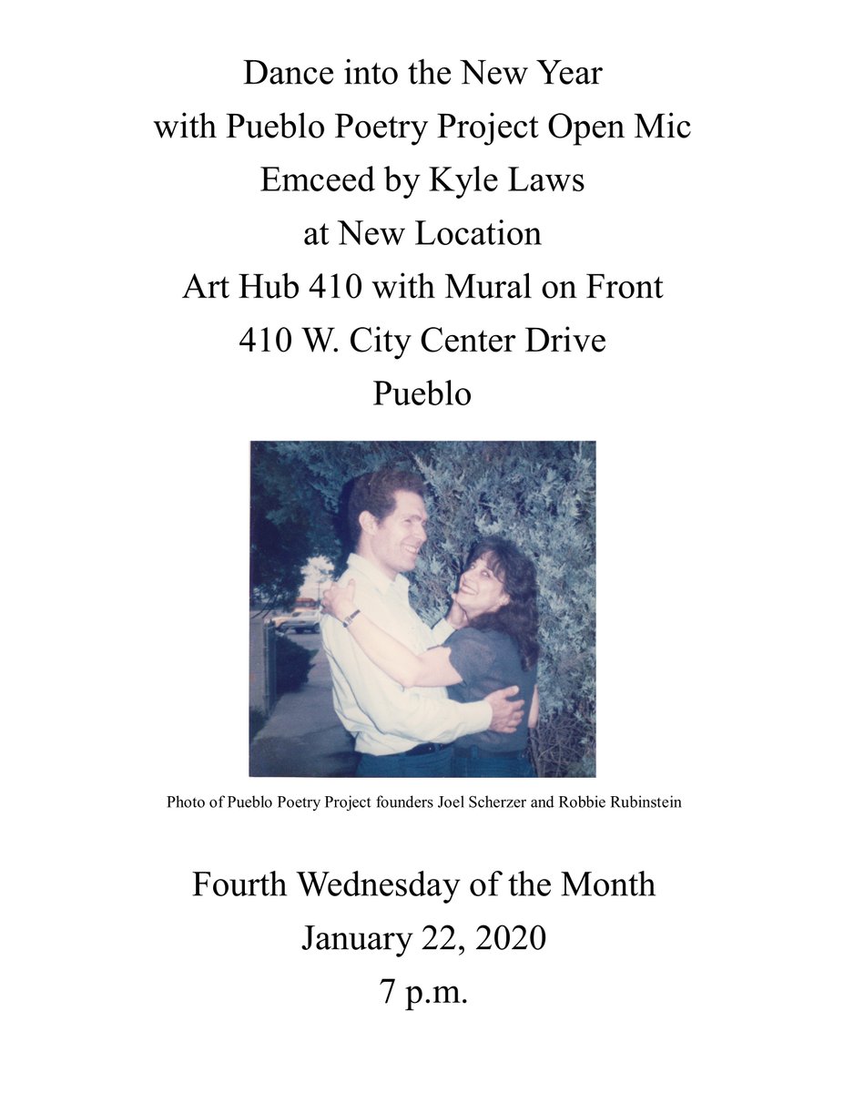 #poetry #local #creativecorridor #PuebloCo #theHub #art #Pueblo #Colorado #thingstodo