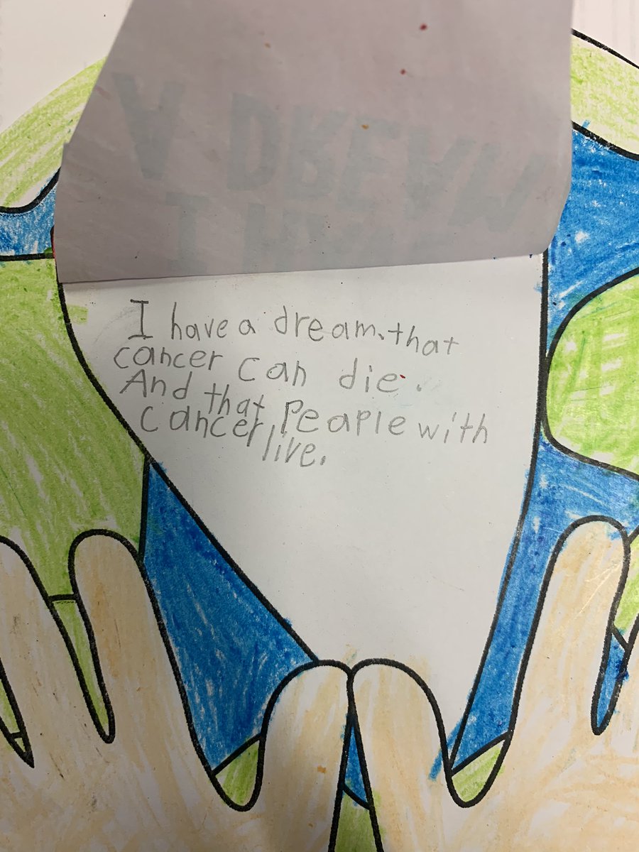 DBlack2nd's tweet photo. I hope that their dreams for our world come true. #MLKDay2020 @BluffParkElem @HooverSchools https://t.co/C33AVnCH51