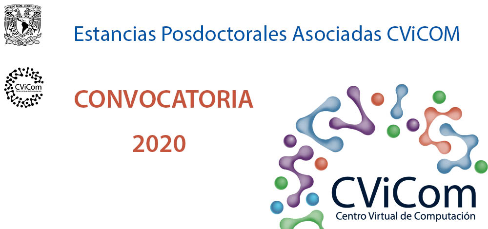 CECAv_UNAM's tweet photo. Consulta la Convocatoria para Estancias Posdoctorales Asociadas al Centro Virtual de Computación #CViCom 2020 UNAM
https://t.co/LgeKWHO6T1 https://t.co/SGo3lLgJIU