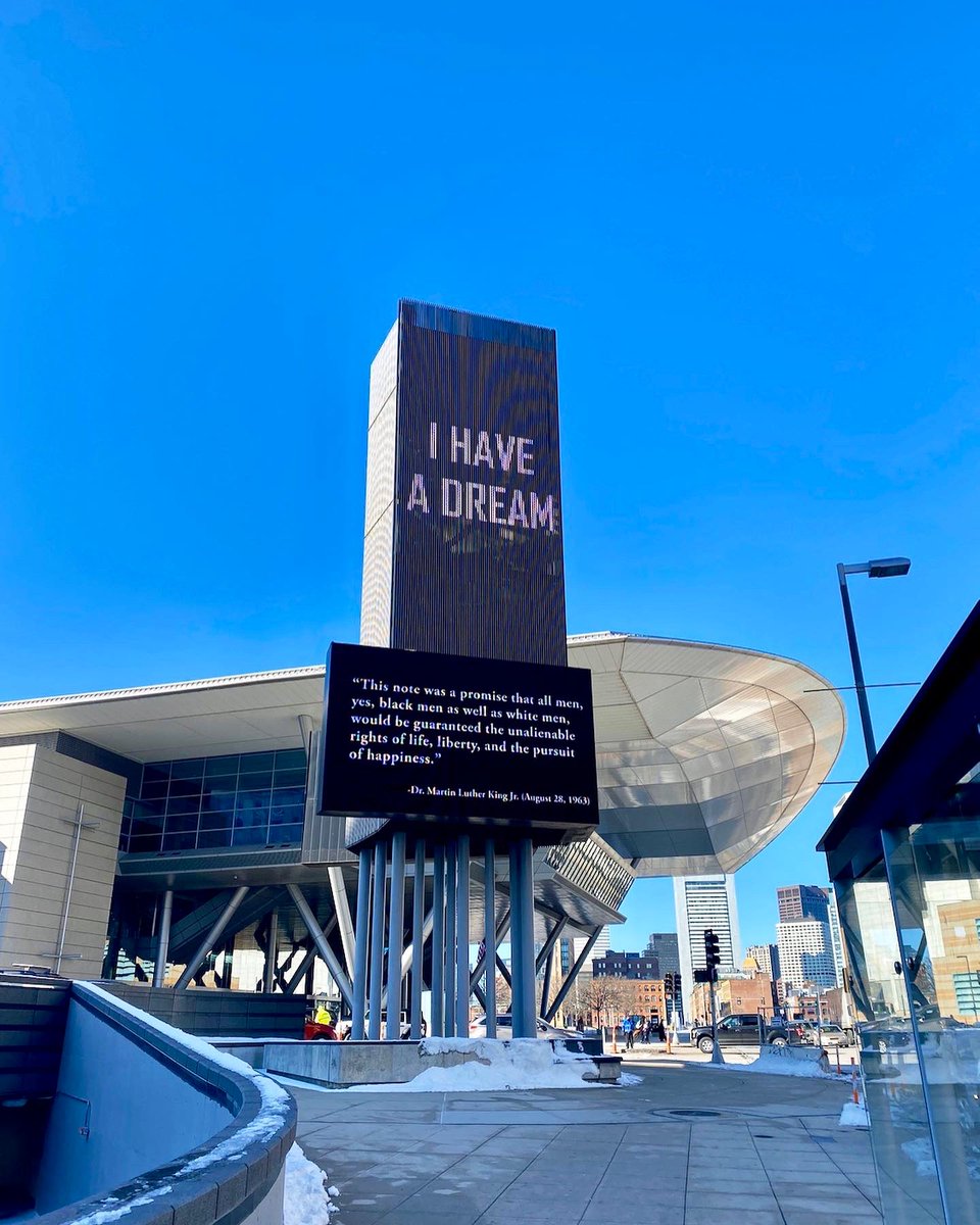 MassConvention's tweet photo. We were honored to host and celebrate the 50th anniversary of the Martin Luther King, Jr. Memorial Breakfast at the BCEC today. Thank you and congratulations to all the Drum Major and Anniversary Award Winners! #MLKbreakfastBos https://t.co/ngi9aYu2Gf