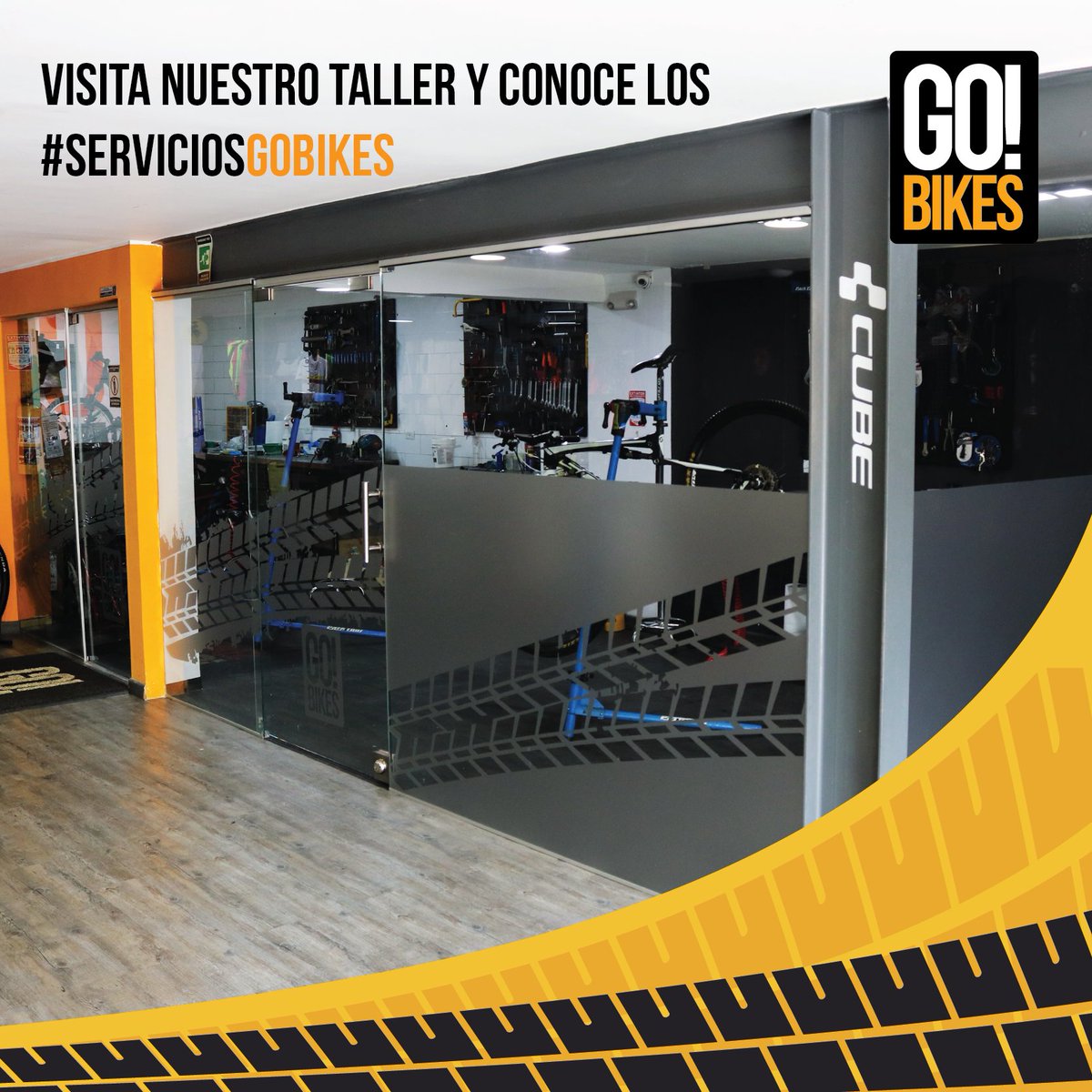 GoBikesColombia's tweet photo. En #GOBIKES le daremos a tu bici el cariño que se merece.
Estamos ubicados en la Carrera 15 # 105A - 60, Bogotá, Colombia
#GobikesColombia #Ciclismo #Bikes #Bogotá #Ciclas #Bicis #Servicios #ServicioGoBikes https://t.co/2ScsZKQjVJ