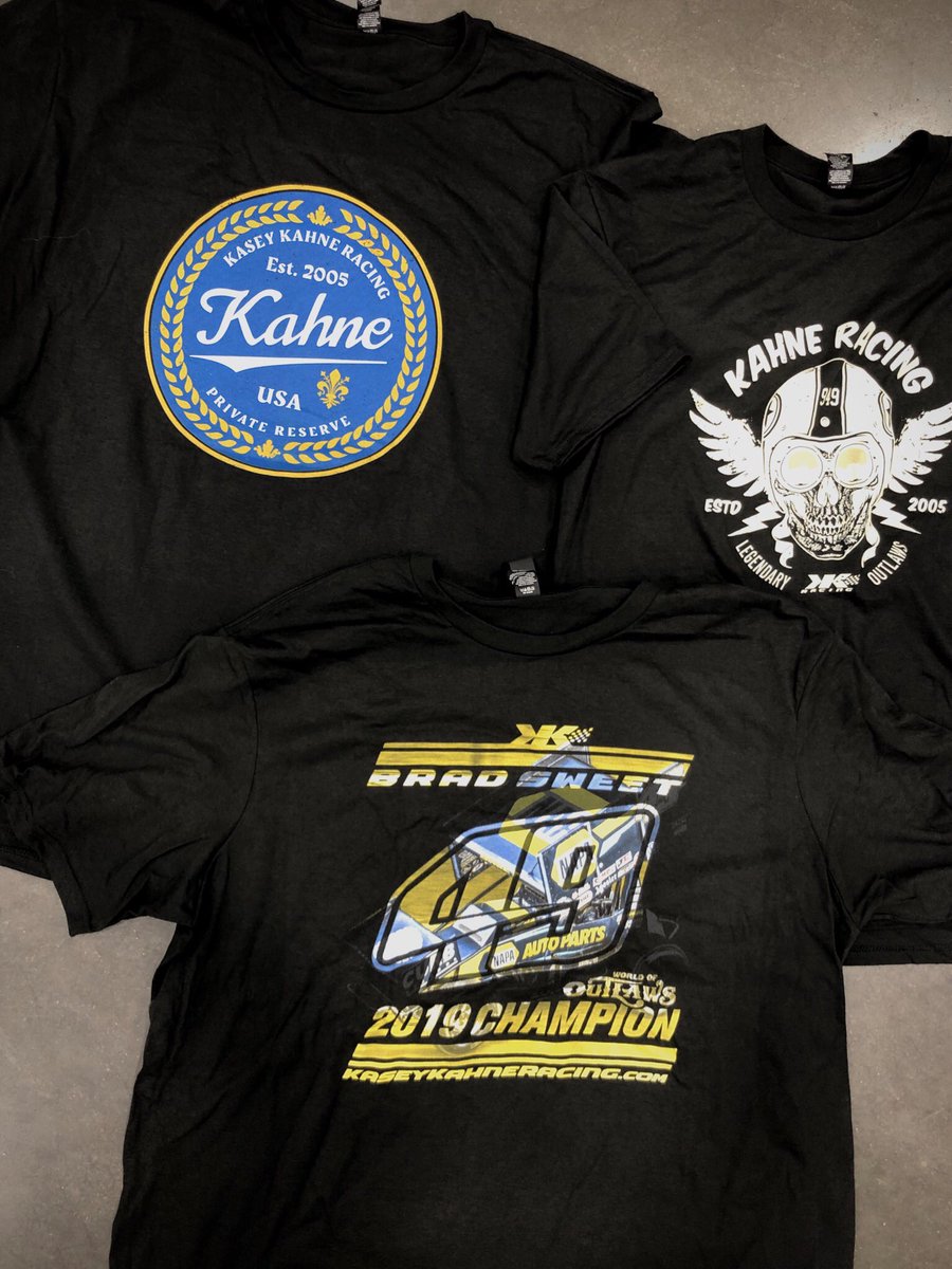 Because-it’s-almost-race-season shirt giveaway! RT for a chance to win one of these limited edition, not available in stores KKR tees. Rules:

- Plz RT
- Plz like sprint cars
- Plz be awesome

Random winner chosen this afternoon (Monday Jan 20th) 🏁