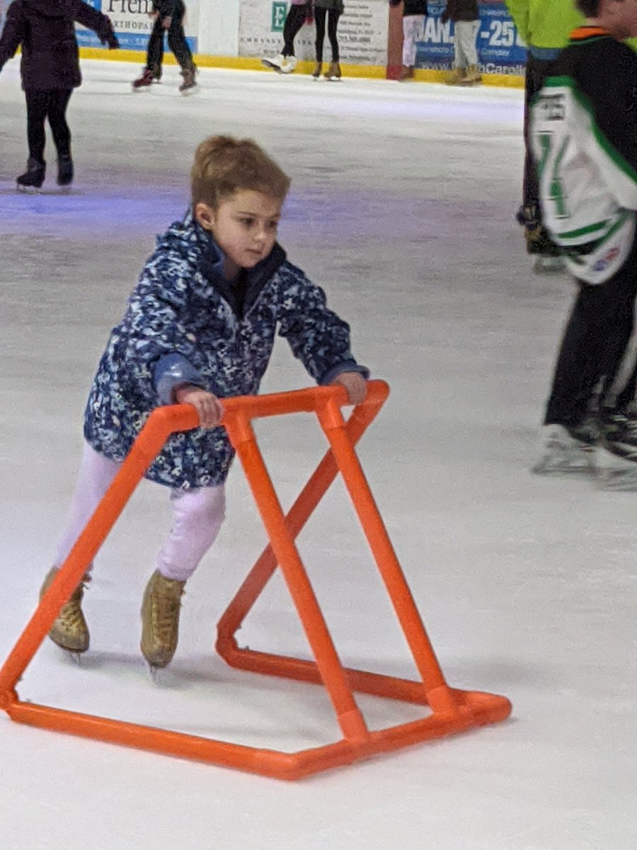 Thanks <a href="/PennellPTO/">pennellPTO</a> for a fun morning of ice skating.  Mommy survived and Avery had lots of fun.  Looking forward to more fun events. 
#mlkday #schooliceskatingparty #pennellpenguins #pennellpride