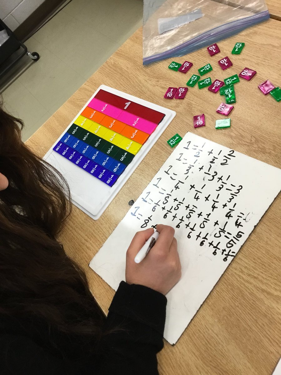 Fraction tiles with <a href="/MrsCardOCT/">Lisa Card</a> make fractions accessible to ALL (incl. #ELD) #ESL <a href="/ELLtvdsb/">TVDSB ESL/ELD K-12</a> <a href="/TVDSBmath/">TVDSBmath</a> <a href="/whiteoaksps/">White Oaks PS</a>