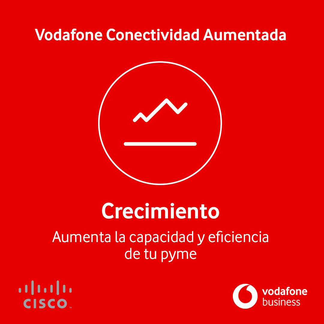 VodafoneEmpresa's tweet photo. 📍 En Vodafone queremos ayudarte a revolucionar las posibilidades de tu negocio

Nuestra solución #ConectividadAumentada, de @cisco_Spain, para #pymes te permite optimizar la capacidad de red de tu #empresa con la tecnología #SDWAN 🌐 
👉  https://t.co/0JfQiJmknQ https://t.co/YTn1dMf9tX