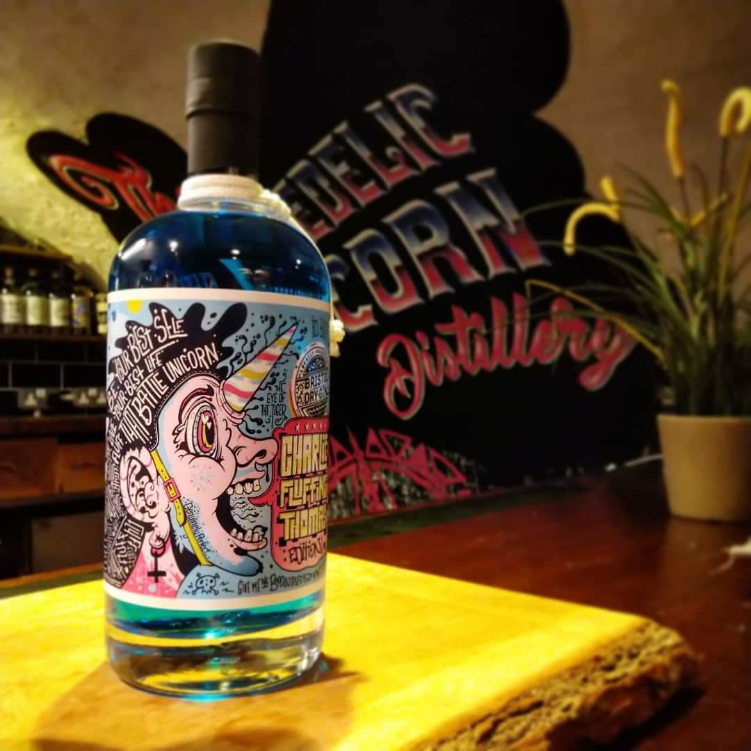 Antidote to #BlueMonday... Our Blue #gin developed with and available from <a href="/amoebabristol/">amoeba</a> #bristol
