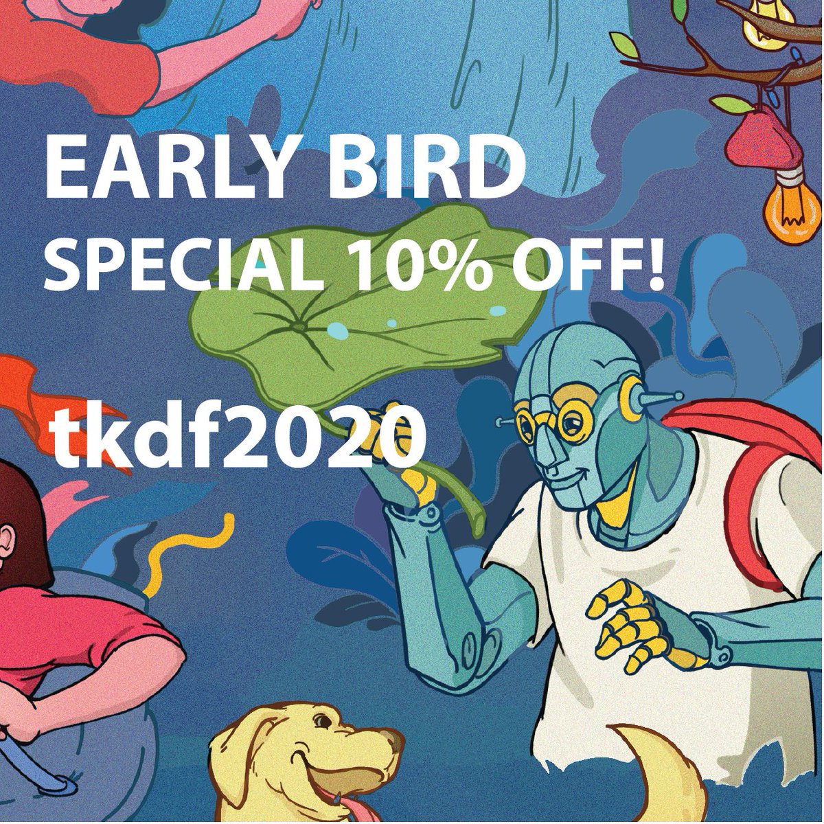 digitalkidsfest's tweet photo. Hey #Toronto! We've got an #EarlyBird special running on tickets. Use code: tkdf2020 until February 1st for 10% off all tickets! https://t.co/SPn9yF08cO https://t.co/19F0lceEoP