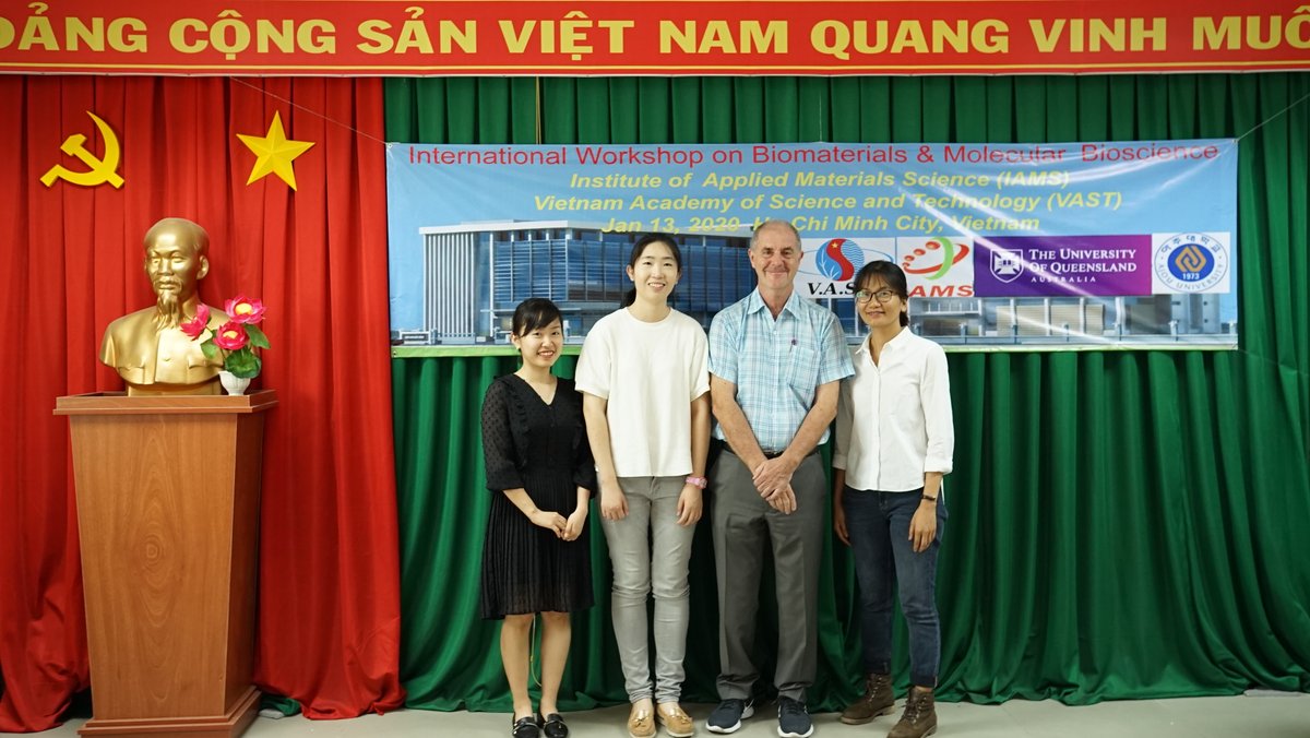 DrLyc_Angeline's tweet photo. I had a great time networking with young and talented scientists at the international workshop at VAST, Saigon. https://t.co/xfnk5IZOdA