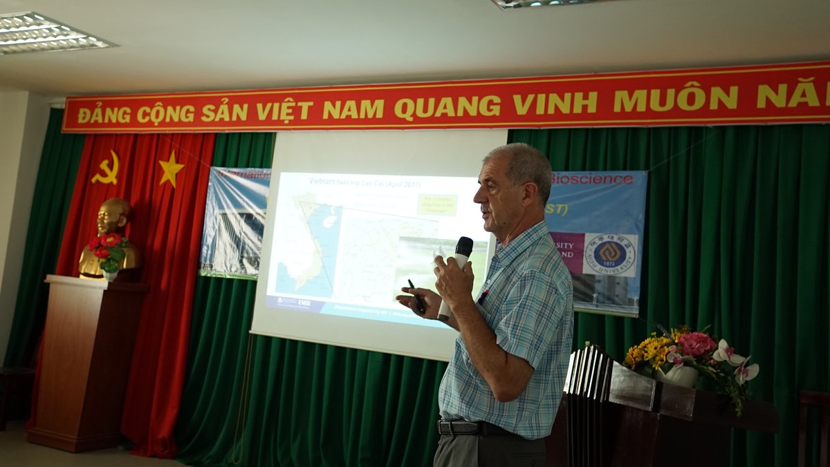 DrLyc_Angeline's tweet photo. I had a great time networking with young and talented scientists at the international workshop at VAST, Saigon. https://t.co/xfnk5IZOdA
