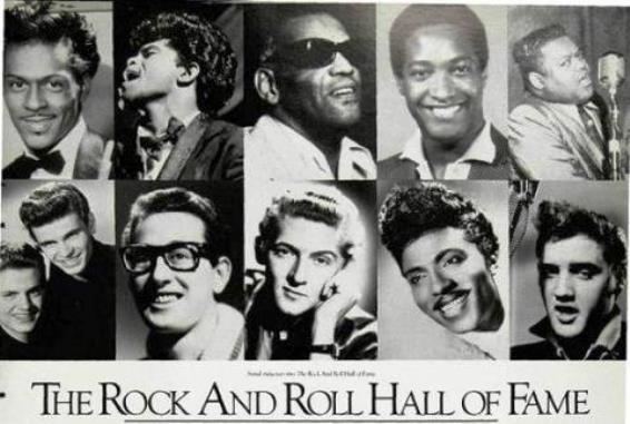 Today In History En Twitter 23 Jan 1986 The First Members Of The Rock And Roll Hall Of Fame Were Inducted Among The Inductees Included Chuck Berry Elvis Presley Little Richard Fats