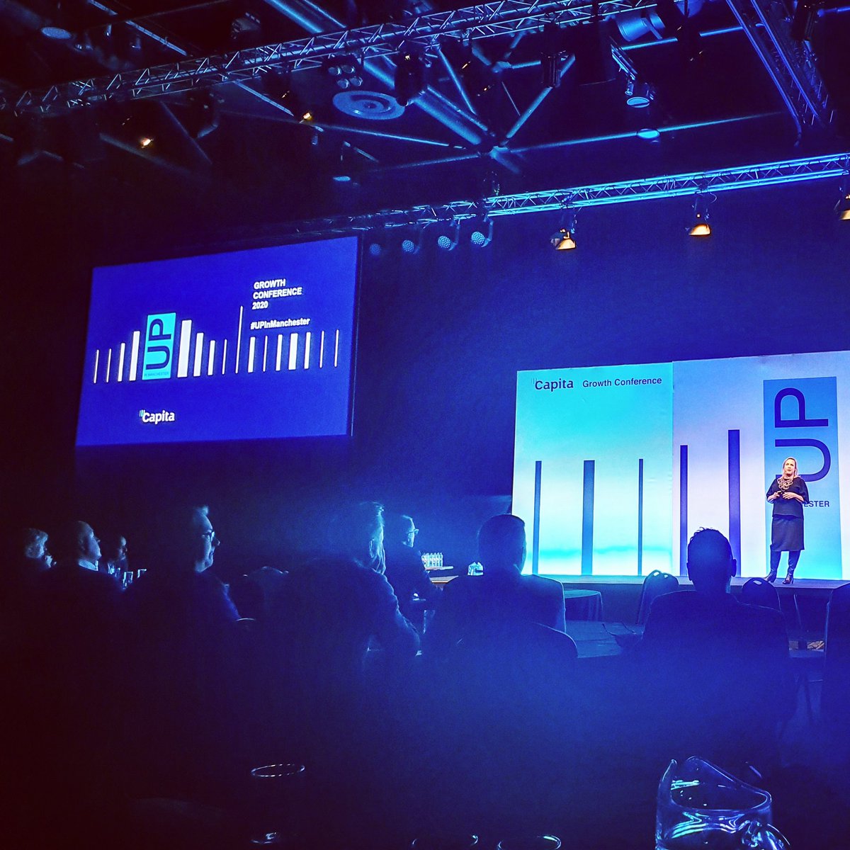 AmyMiddup's tweet photo. Great first day at Capita's 2020 Growth Conference #UPinManchester #future #technologysolutions https://t.co/rv6zjd9SBn