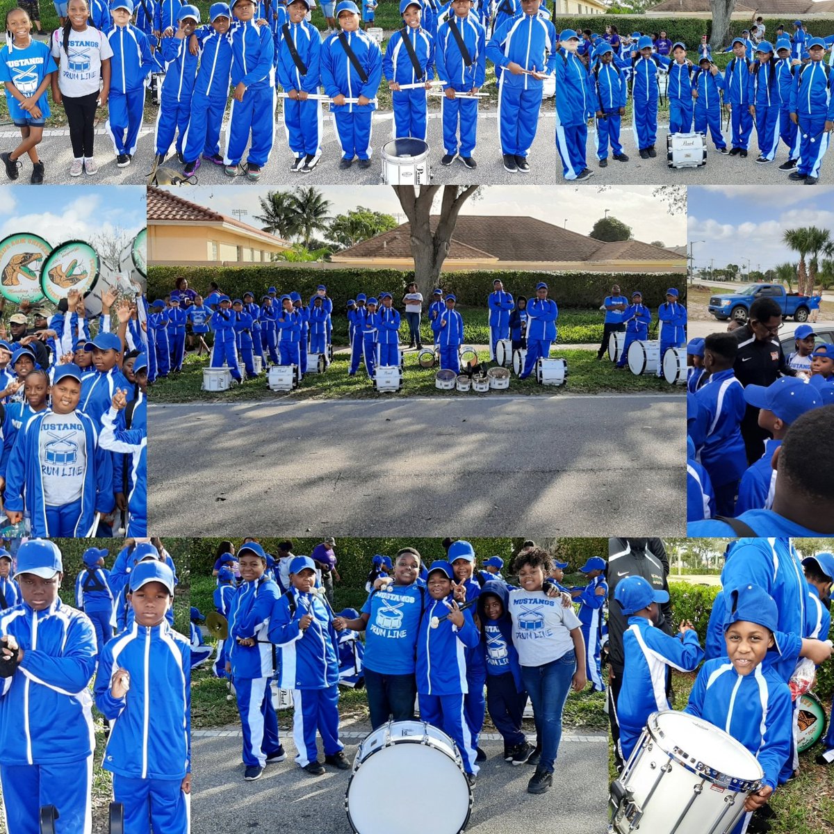 Mighty Mustangs!!! Our kids did a great job at the City of Riviera beach MLK parade and Suncoast Jamboree. Thank you the members of The Marching 100 you shared some wisdom with our babies. They loved every moment. @SLBrya @McKnight_WRES @Charlen57753460 @robinlbrown6