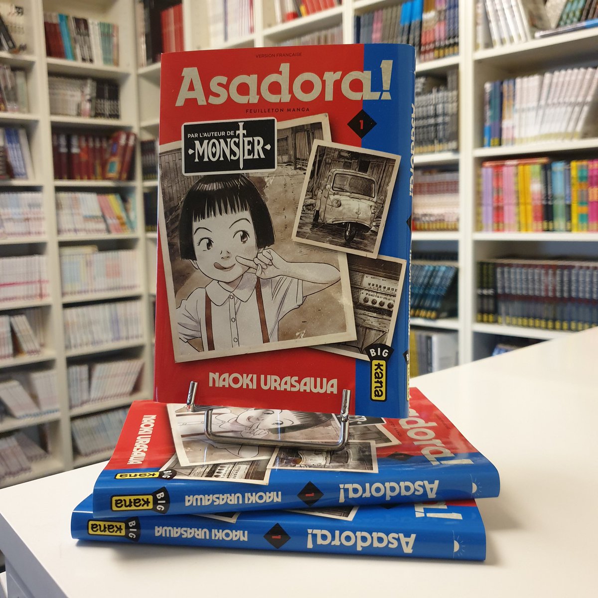 CONCOURS : gagnez l’un des 6 exemplaires d’Asadora! offerts (3 sur Facebook, 3 sur Twitter) par les éditions Kana ! RT + follow <a href="/labasesecrete/">La Base Secrète</a> et <a href="/EditionsKana/">Editions Kana</a> jusqu’au 2 février à 23h59, tirage au sort le lendemain. Plus d’infos ici : labasesecrete.fr/concours-rempo…