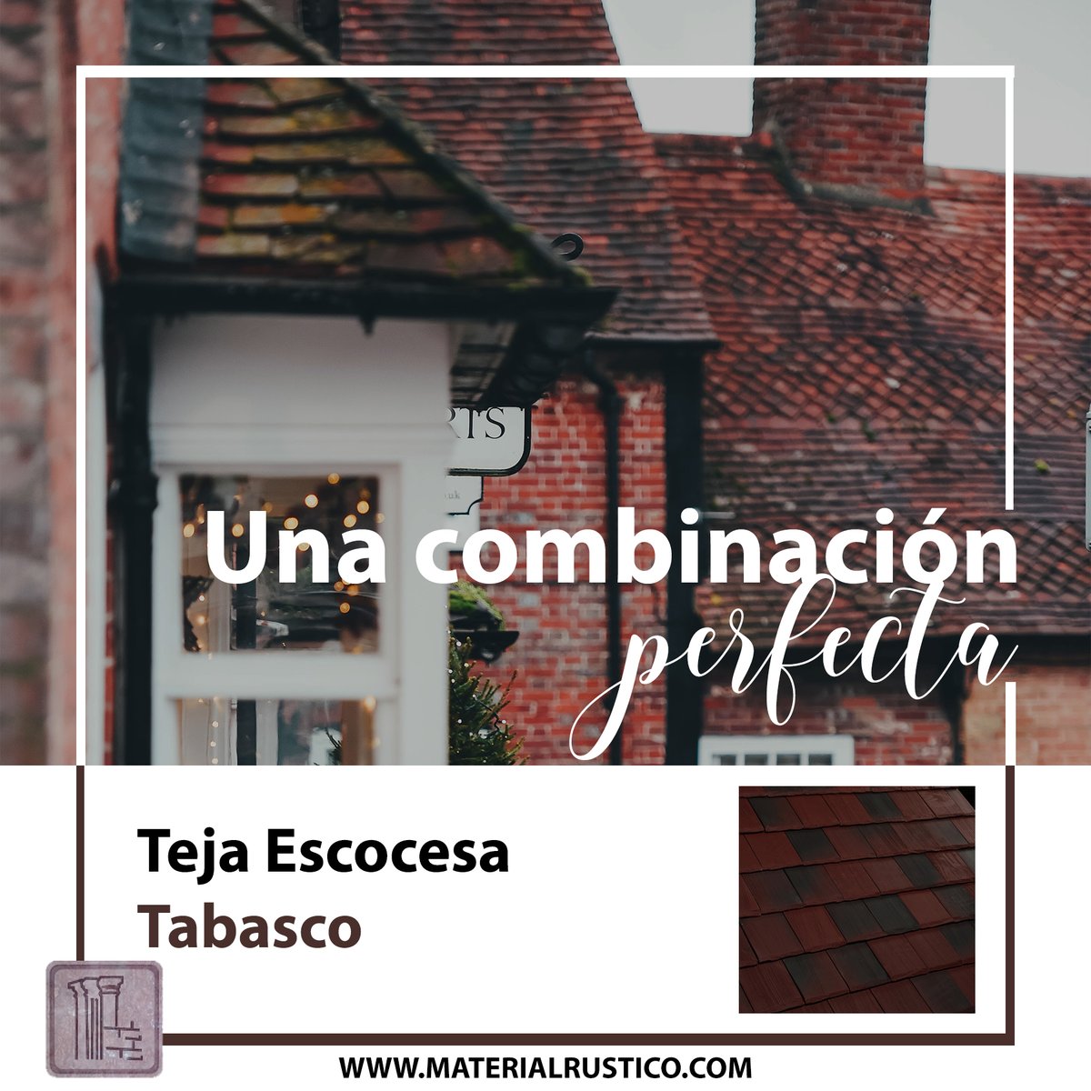 materialrustico's tweet image. Dale un toque de color al techo de tu hogar con nuestra variedad de tejas de barro que tenemos para ti. 🏡✨

Descubre todos los modelos en 👉materialrustico.com/wp/tejas/