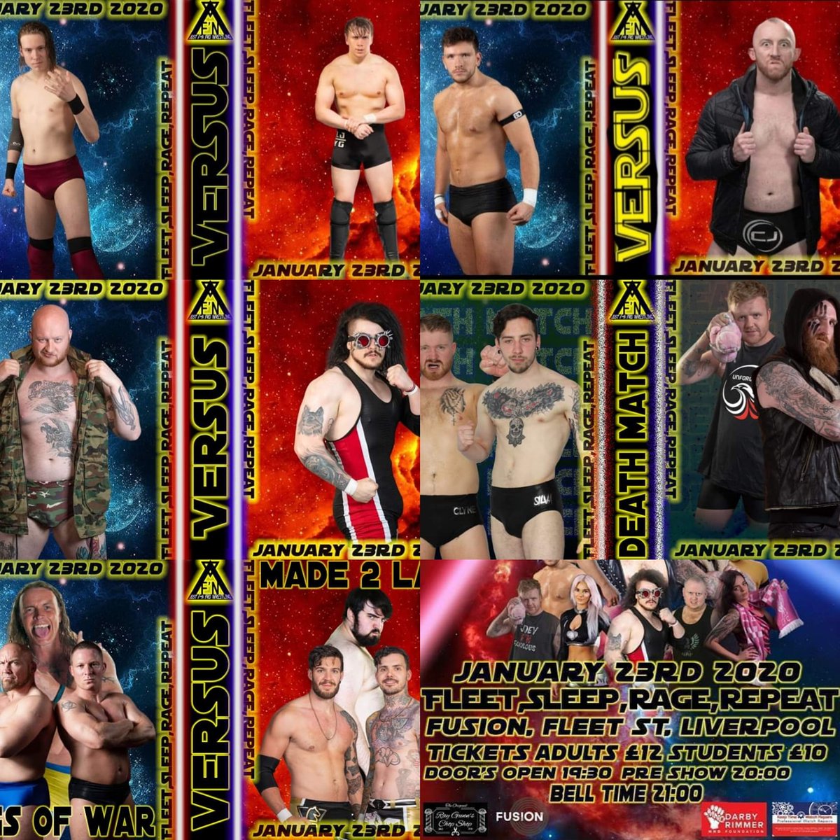 JGreenwoodRef's tweet photo. 23/1 @fabulous_pro
🤼♂️ #LiamCarr V @LukeJacobs00_YG
🤼♂️ @joeboultonpro V @cjbanks1988
🤼♂️ @silver_daz V @KameronSolas
☠ @REALrjsilva/@clyne_conor V @IsaacNorth11/@TheyCall_MeJoey
🤼♂️ @frankiesloan/@Sambfp/#DaveFaulkner V @NvGLeonGrey/@RyanThorn_fs/#Cyrus
https://t.co/DQtA6XvUUh https://t.co/gPj1hiZBBD