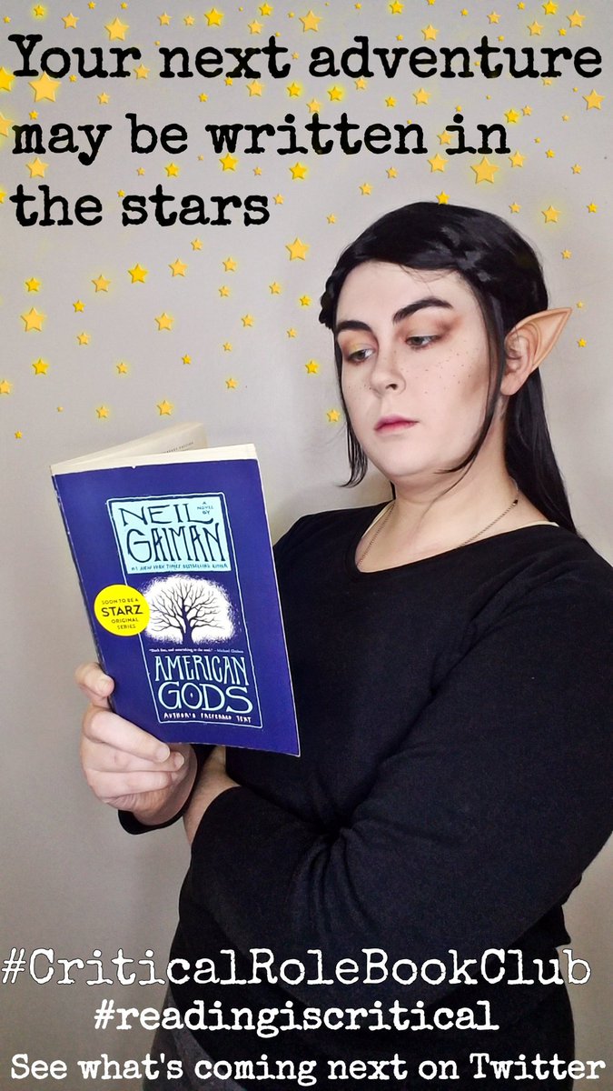 tiedwithabo's tweet photo. Join us for a new book every month inspired by the characters of Critical Role!
@CriticalRole @VoiceOfOBrien #CriticalRole #CriticalRoleBookClub #readingiscritical #isitthursdayyet #criticalrolecosplay https://t.co/PNkMWSFbN1