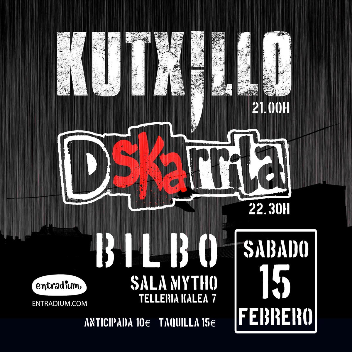 Nos vemos el 15 de Febrero Bilbao!!

#dskarrila #bilbao #kutxillo #tour2K20

entradium.com/events/bilbo-k…