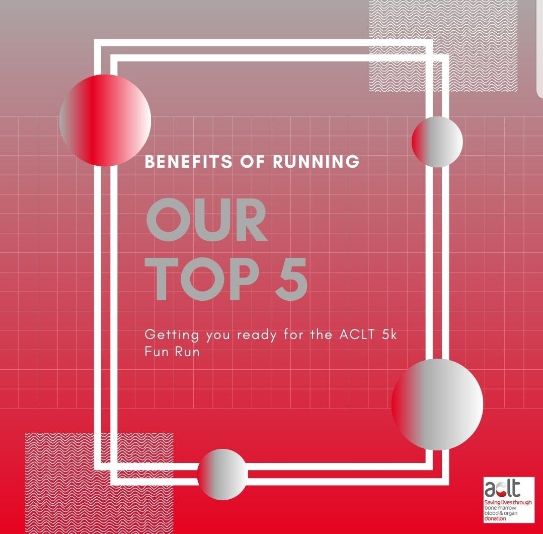 acltcharity's tweet photo. Sat on the commute home? Check out today's post on our @instagram (@acltcharity) account. We're sharing our top 5 reasons why you should incorporate #running to your 2020 fitness journey. Full disclaimer: our annual #5k is coming up! Check https://t.co/v6EG9P6owm. to register. https://t.co/2O42GCHbWw