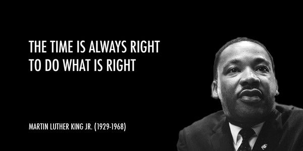 KomoriAmerica's tweet photo. "The time is always right to do what is right!" 

#KomoriAmerica #MLKDay2020 #FavoriteQuote https://t.co/tgTVC7eGcI