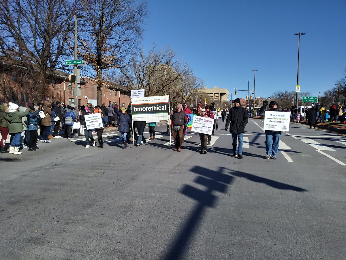 BES marching for #MLKDay2020! <a href="/EthicalUnion/">AmericanEthicalUnion</a>