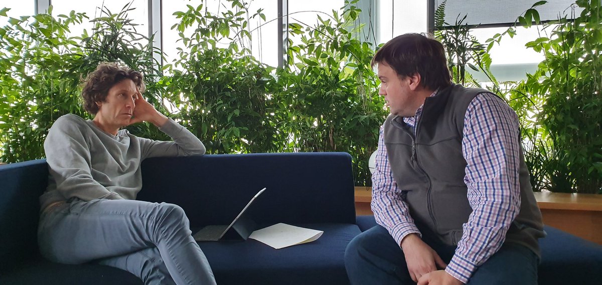 AcelerarStartup's tweet photo. Ernesto Rios founder de #ImPacking comenzando su cuarta gira en Madrid donde estará visitando almacenes #hortofructícolas en Valencia, Murcia, Castellón y Alicante. El próximo 4 de febrero esta startup tucumana estará participando en @Fruit_Logistica de Berlin  #AcelerarEspaña https://t.co/iXVF65C6o6