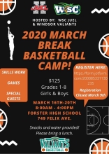 2020 March Break Camp valiants.windsorvaliants.ca/organizations/…