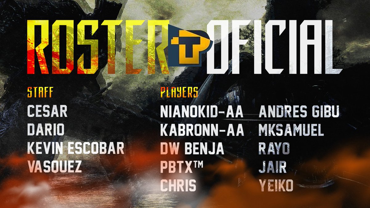 #ClashRoyale👑

×¡PRESENTACIÓN!×

Estos serán nuestros guerreros que nos representaran en la gran @ProTeamsCom.

Dejaremos los colores del guerrero oscuro en lo más alto.🔥

#Stayindarkness