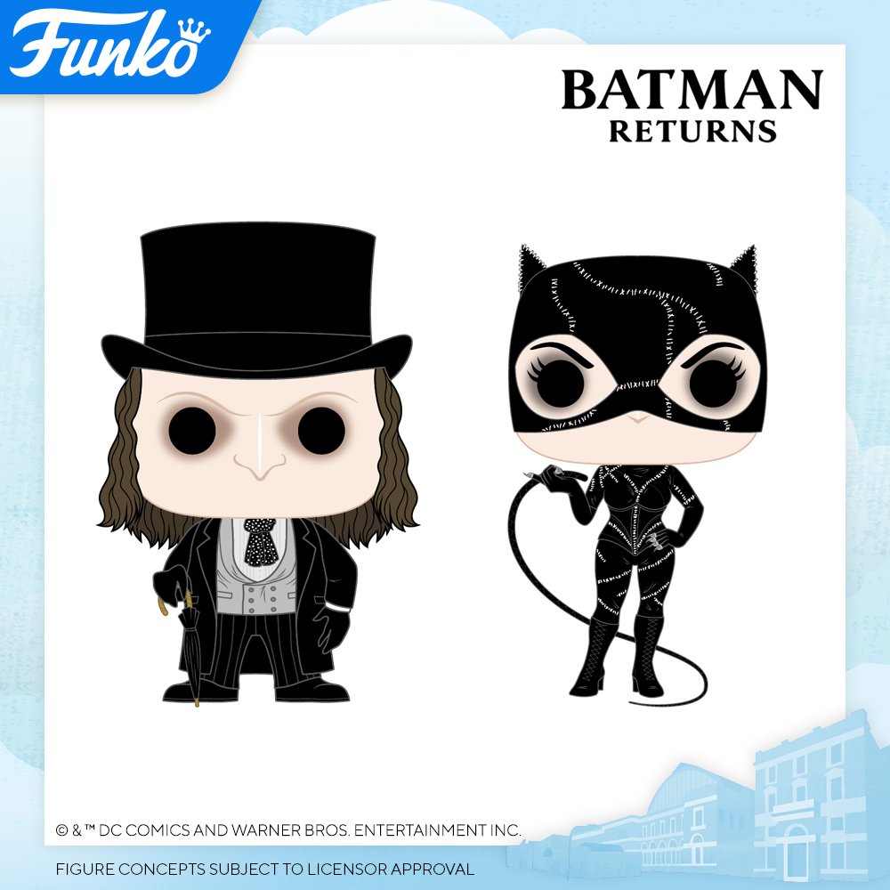 brianmariotti's tweet photo. We also have new Pops! coming from Batman Returns and Batman Forever! #FunkoLTF https://t.co/7oXMQpWEtc