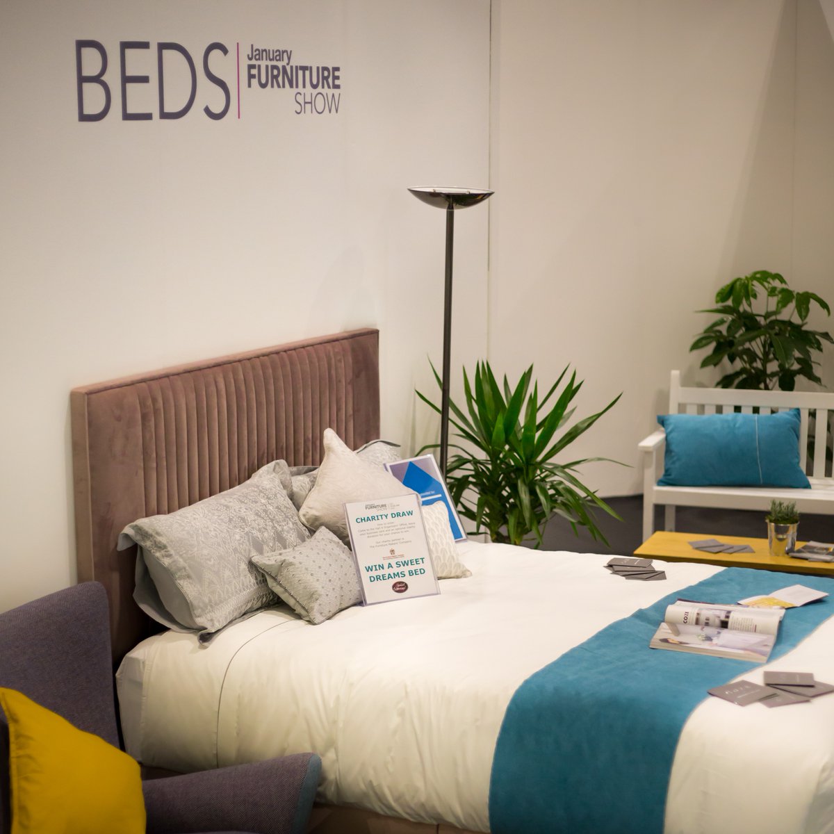 WIN a Sweet Dreams bed! Come to the Hall 4 Organisers’ Office and leave your business card and an optional donation to the Furniture Makers’ to enter our charity draw!

#JFS2020
#TheHomeofFurniture