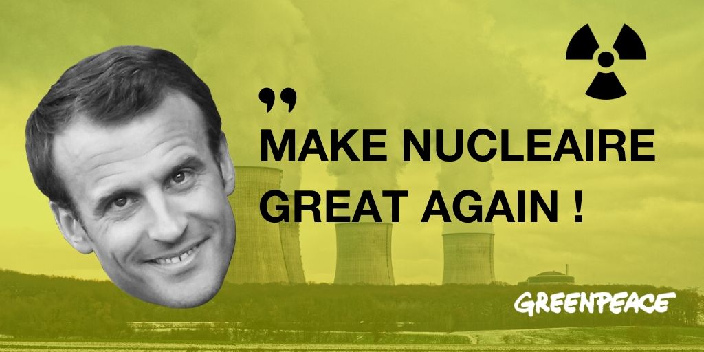 La #PPE est fidèle au principe de ce gouvernement : « make nucléaire great again ». Si seulement le gouvernement militait avec autant de ferveur pour le déploiement des énergies renouvelables et des économies d'énergie...