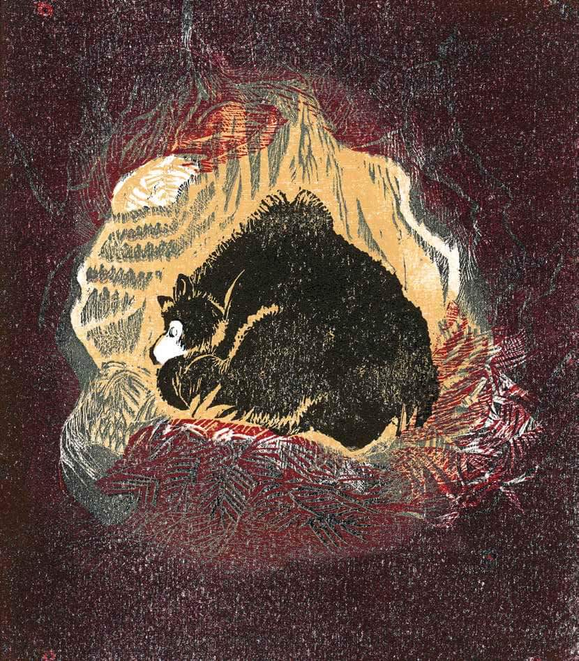 EdsElephants's tweet photo. ❄️ IMAGES D'HIVER

Hiberner… 

Illustration de May Angeli extraite de L'Ours et la canard

Redécouvrez cet album : https://t.co/sbw6Hxpvp2 https://t.co/mCOUr0Cebm
