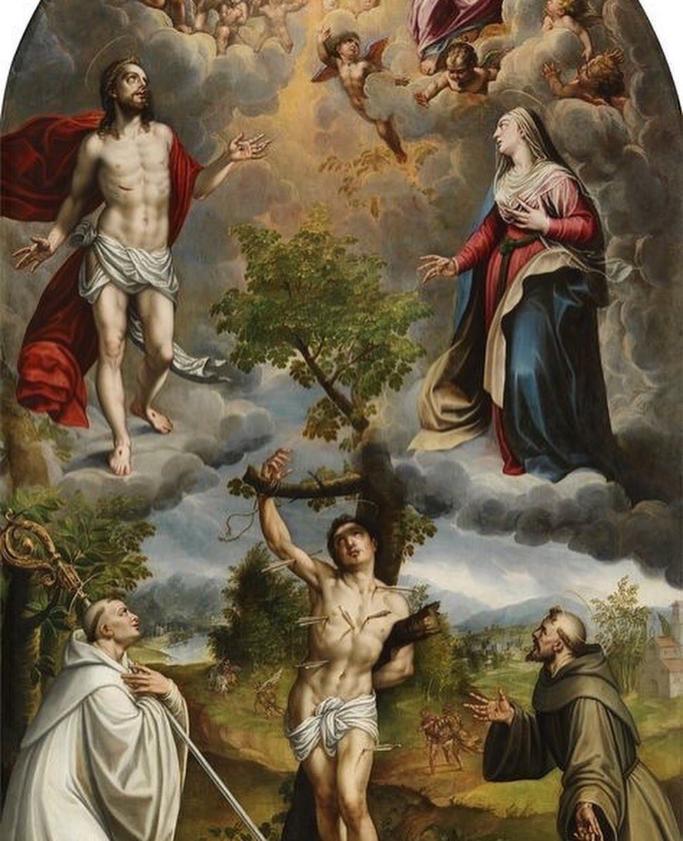 wendigobunny's tweet photo. #SaintSebastian #stsebastian #saintsebastianfeast #NotACatholicIJustLoveTheArt #BeautifulSuffering 😍 Botticelli 1474
Alonso Sanchez Coello 1582
Guido Reni 1616
Takato Yamamoto 2005 https://t.co/va63D30rmd